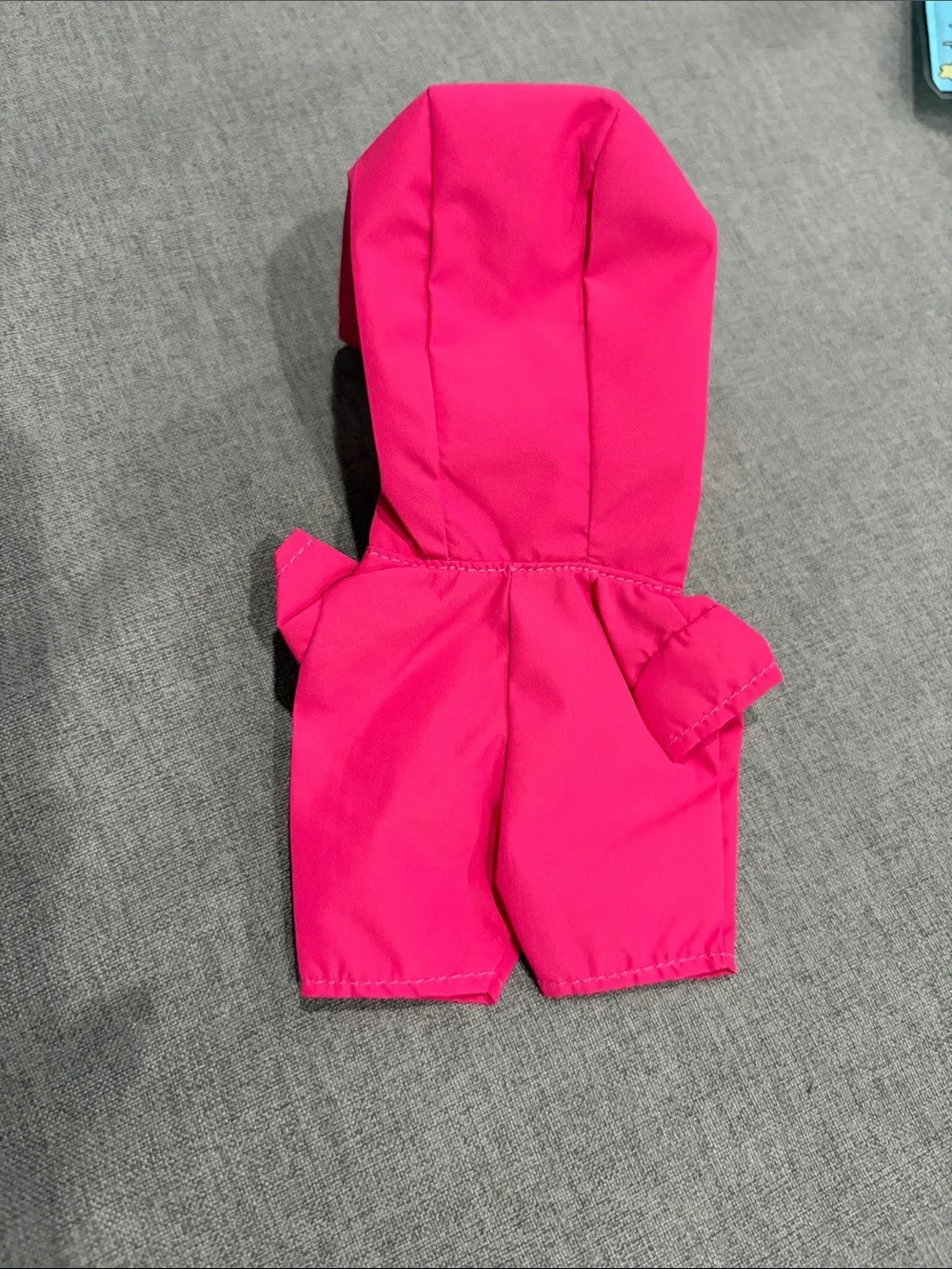 Labubu or XS Doll Squid Games Hot Pink Hooded Outfit
